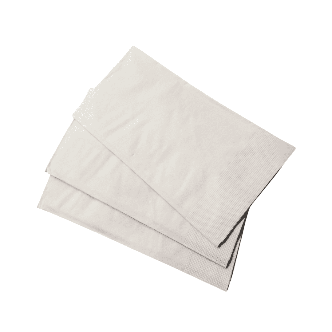 Servilleta Nobby doble hoja blanca 40 cm x 39.5 cm - Imagen 2