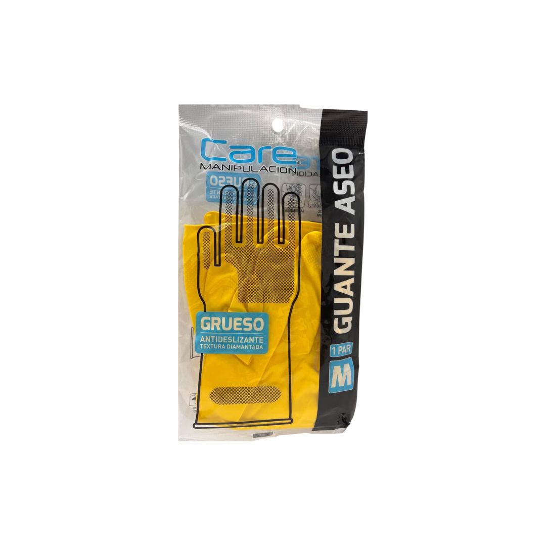 Guante de aseo amarillo talla L - Imagen 2